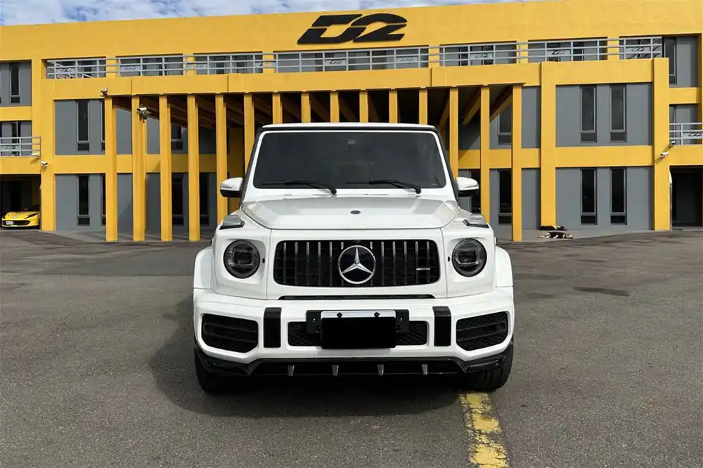Carbonado 2018-2024 Mercedes Benz G63 AMG W464 G-Wagon TC Style Dry Carbon Fiber Front Lip