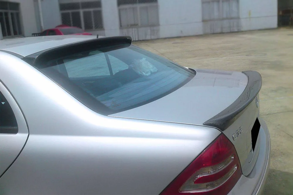 Carbonado BS Style Trunk Spoiler | 2001-2007 Mercedes Benz W203 C Class