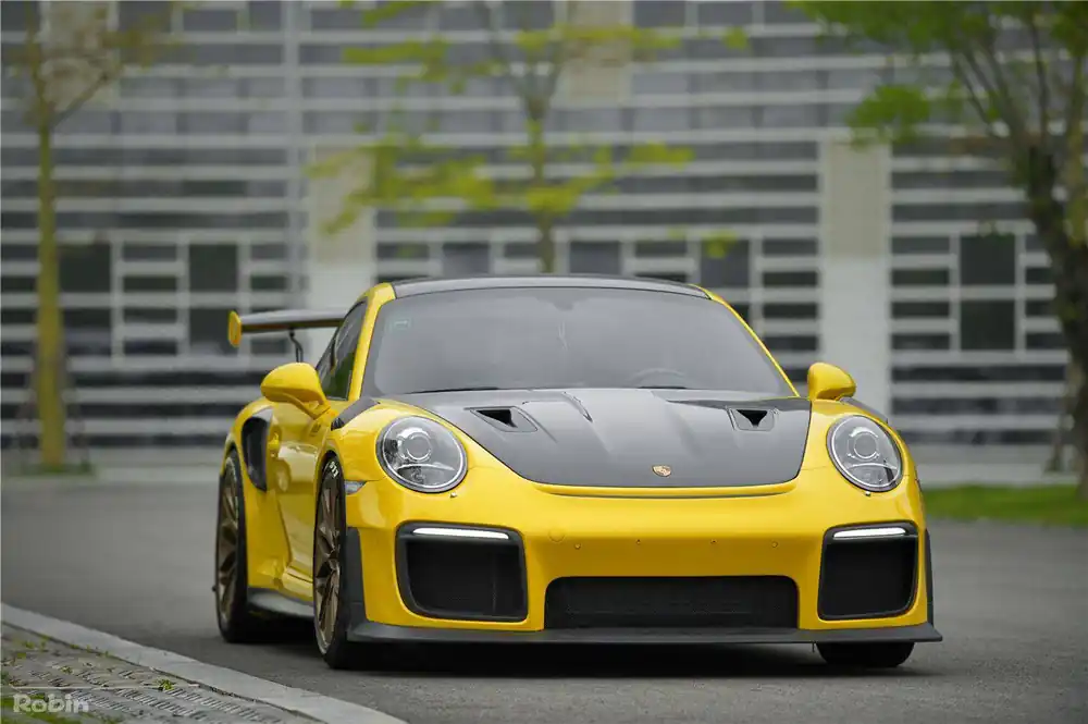 Carbonado 2012-2015 Porsche 911 991.1 Carrera Targa S 4 4s GT3 Convert GT2RS Style Front Bumper