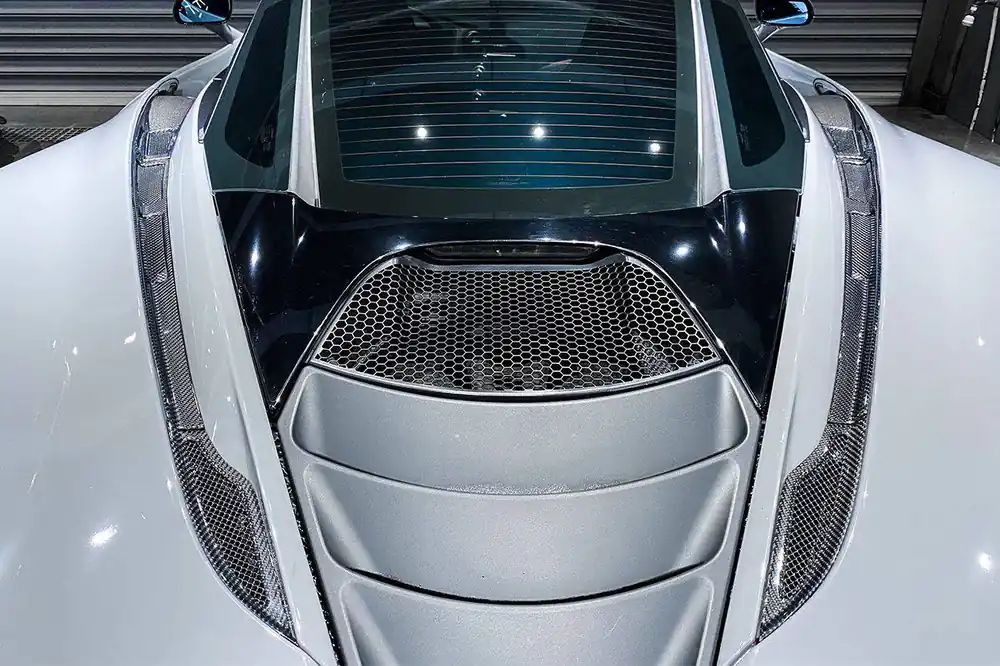 Carbonado 2017-2022 McLaren 720S Coupe Only Carbon Fiber Engine Hood Side Air Intake Vents 6pcs (Dont Fit Spyder)