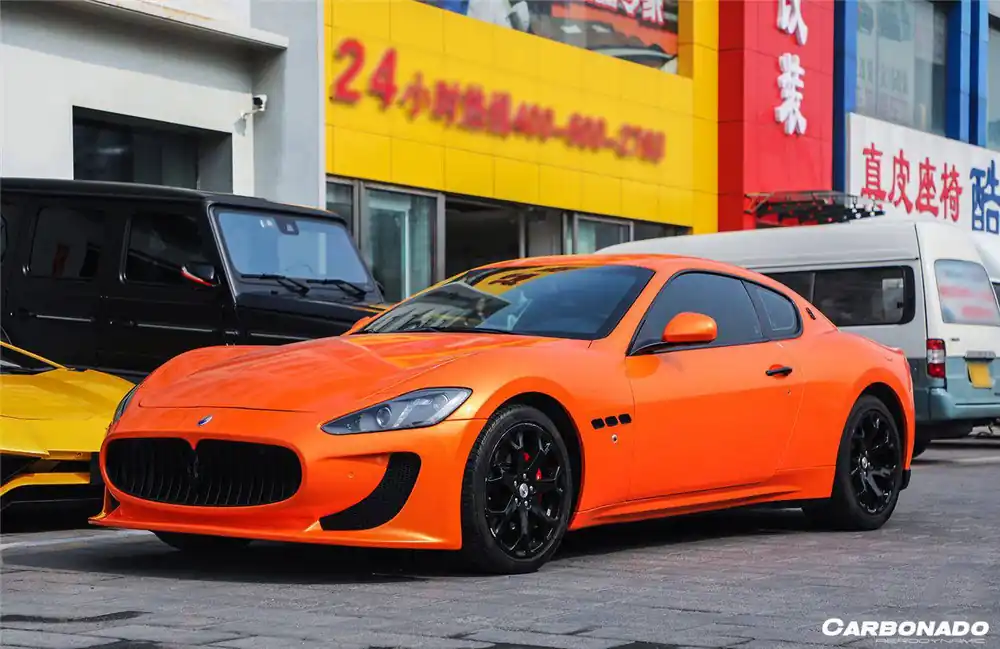 Carbonado 2008-2018 Maserati GranTurismo DC Style Front Bumper