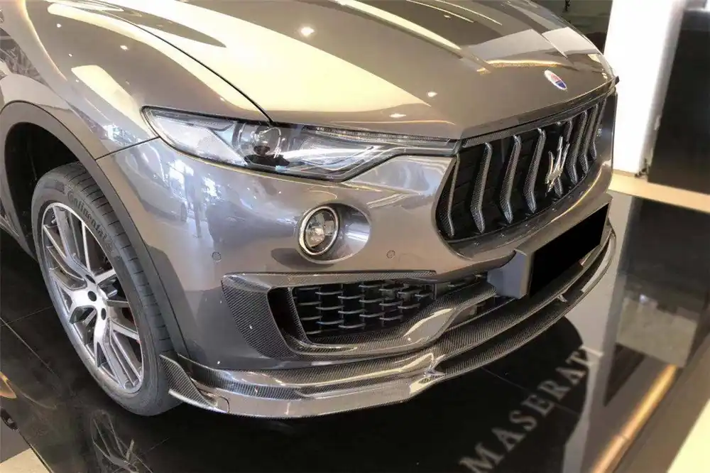 Carbonado 2017-2023 Maserati Levante Modena GT OD Style Front Bumper Vents Trims