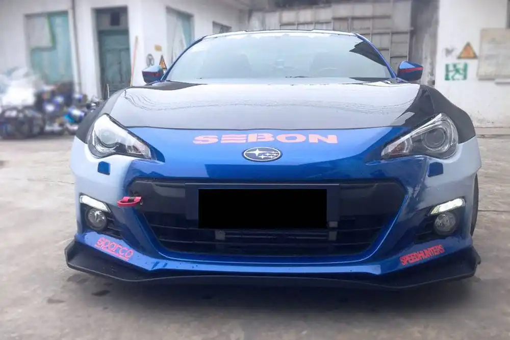 Carbonado RBY1 Style Carbon Fiber Front Lip | 2012-2016 Subaru BRZ