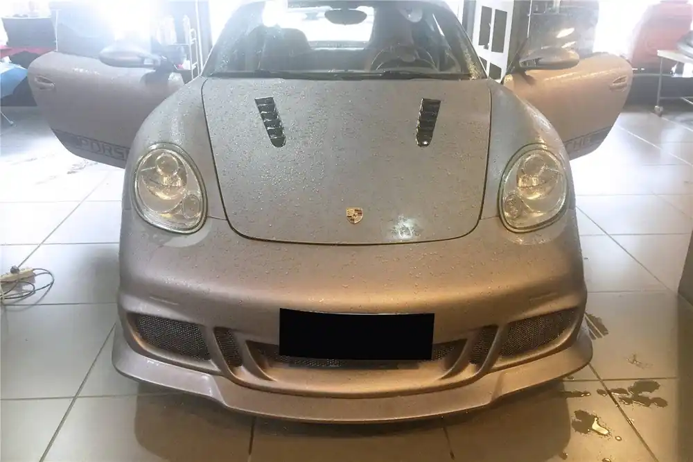 Carbonado 2009-2012 Porsche Cayman Boxster 987 GT3 Style Front Bumper