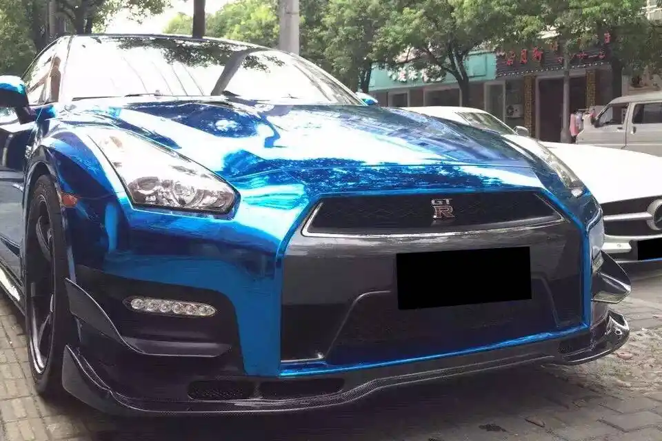 Carbonado BSE Style Part Carbon Fiber Front Lip | 2012-2016 Nissan GTR R35