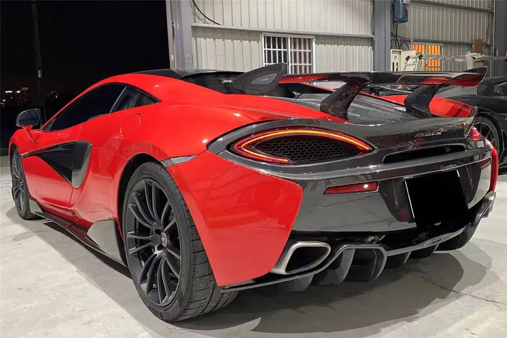 Carbonado MS Style Dry Carbon Fiber Trunk Wing | 2015-2020 McLaren 540C/570S/570GT