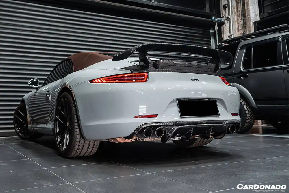 Carbonado 2012-2015 Porsche 911 991.1 Carrera S 4S TA Style Trunk Spoiler