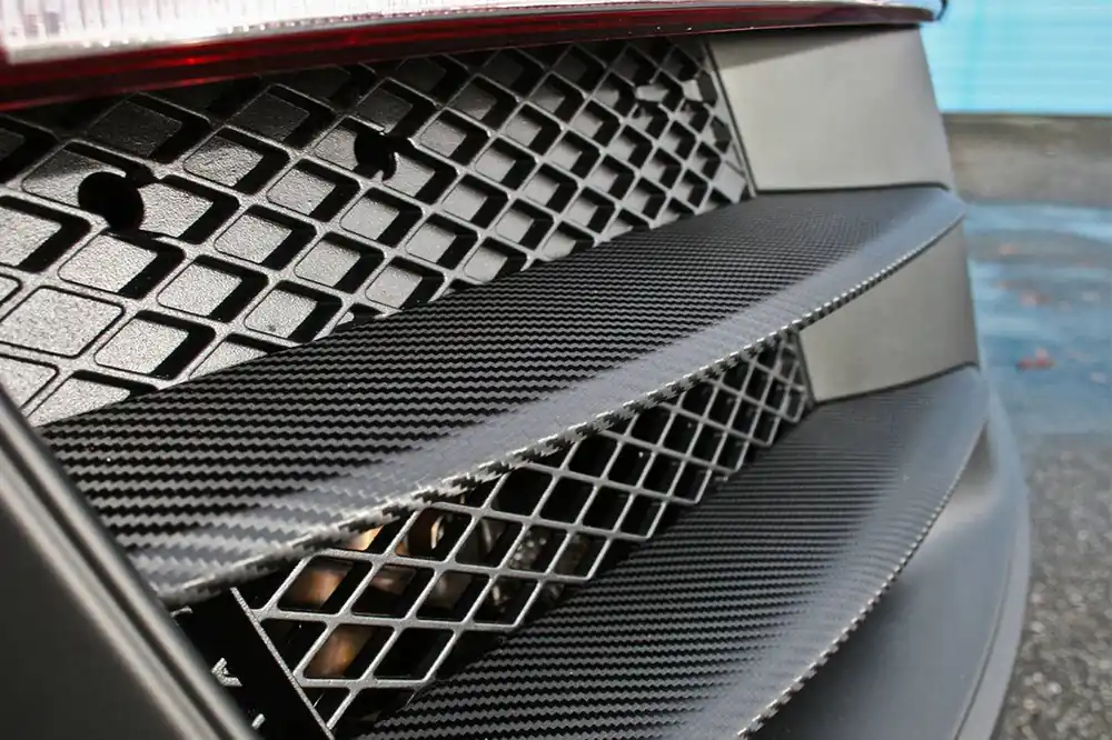Carbonado OE Style Carbon Fiber Rear Air Duct Splitter Replacement | 2009-2015 Audi R8 Coupe/Spyder