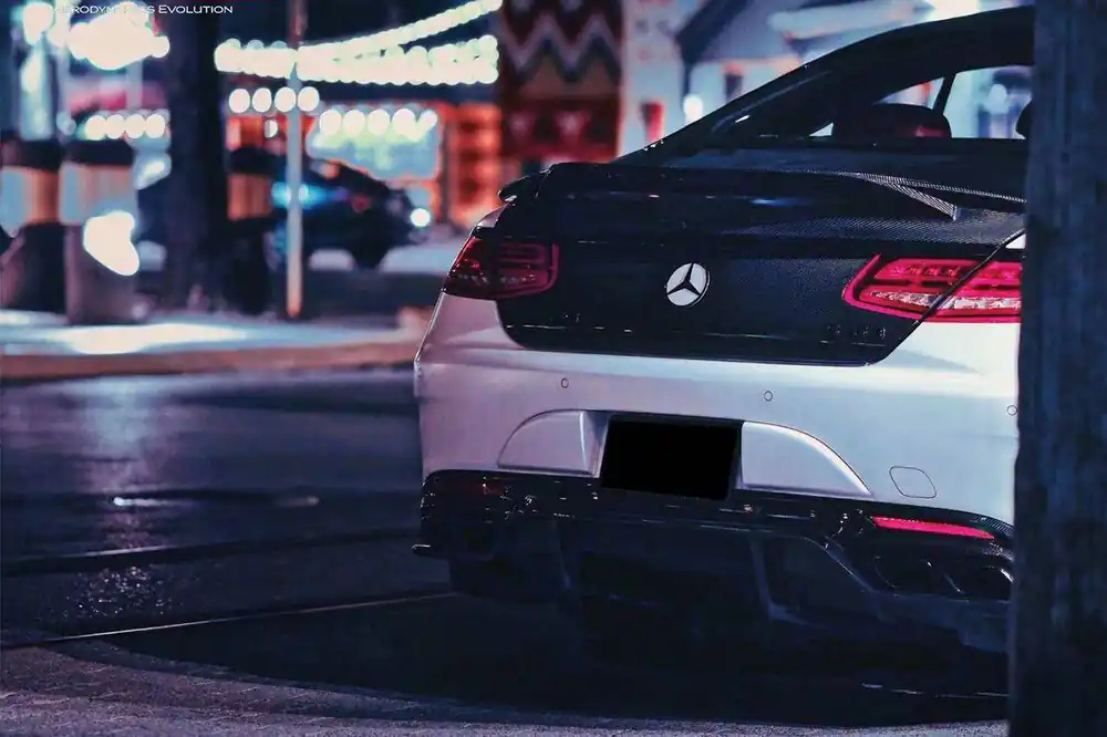 Carbonado 2014-2021 Mercedes Benz C217 S class S63 S65 AMG Coupe OE Style Carbon Fiber Trunk