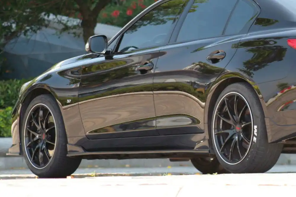 Carbonado SN Style Side Skirts | 2014-2017 Infiniti Q50 Sedan