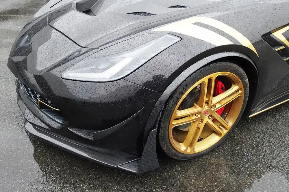 Carbonado 2013-2019 Corvette C7 Z51 Z06 Grandsport Carbon Fiber Fender Flares