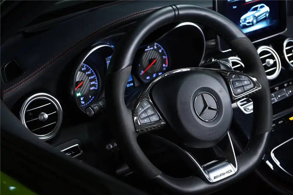 Carbonado 2015-2021 Mercedes Benz W205 C63 AMG Carbon Fiber Interior