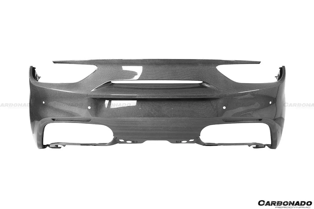 Carbonado OE Style Carbon Fiber Rear Bumper | 2015-2020 Ferrari 488 GTB Spider