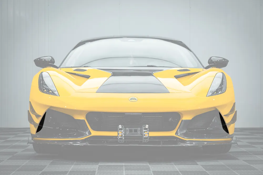Carbonado 2021-2024 Lotus Emira NYO MNK Style Dry Carbon Fiber Front Bumper Vent Trims