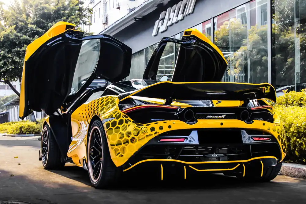 Carbonado VRS Style Autoclave Carbon Fiber Rear Diffuser Lip | 2017-2022 McLaren 720S Spider Coupe