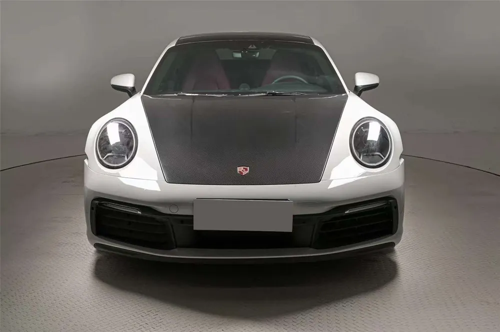Carbonado 2019-2024 Porsche 911 992 Carrera Targa Cabriolet Turbo OE Style Dry Carbon Fiber Hood