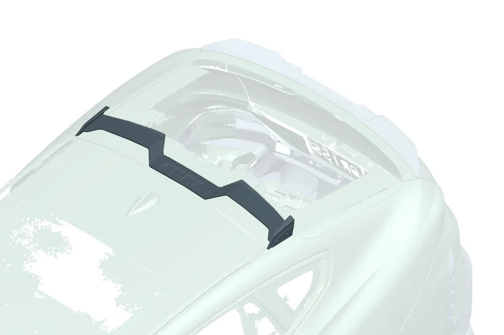 Carbonado 2019-UP BMW X6 G06 AD Style Autoclave Carbon Fiber Roof spoiler