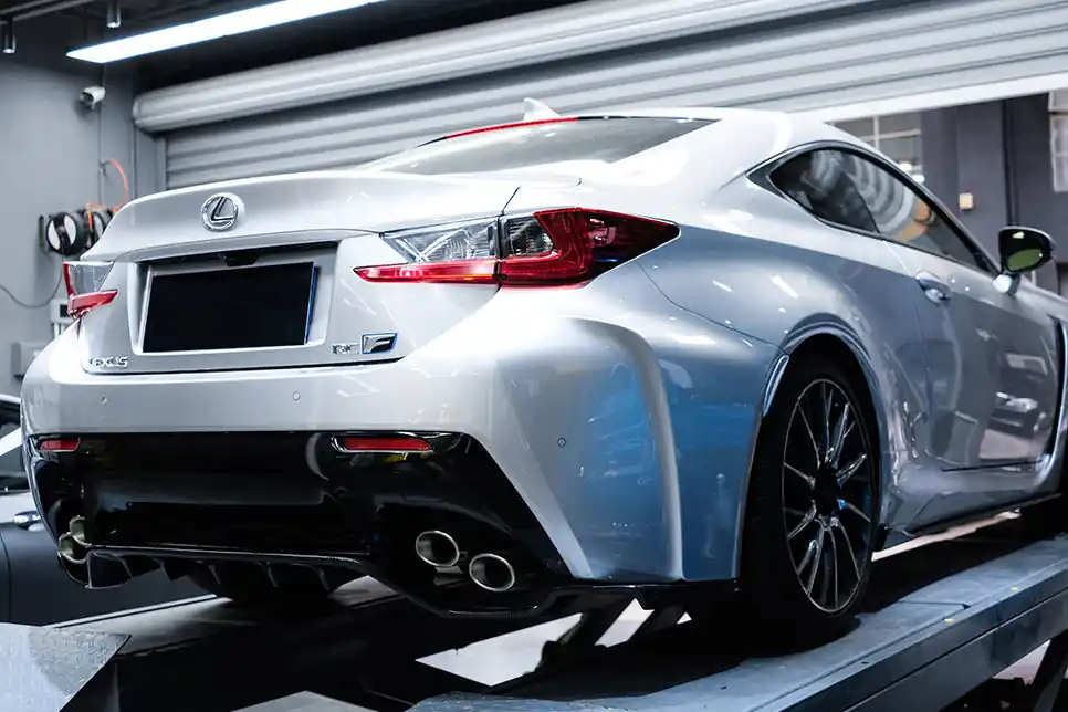Carbonado LX Style Carbon Fiber Rear Diffuser | 2015-2018 Lexus RC F