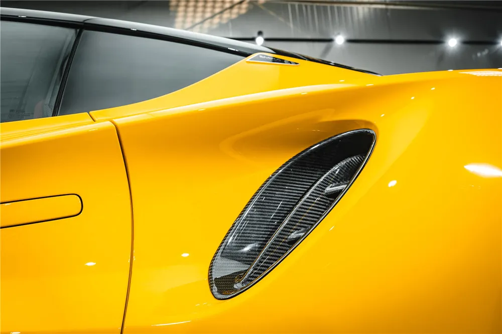 Carbonado 2021-2024 Lotus Emira NYO MNK Style Dry Carbon Fiber Quarter Panel Side Scoops