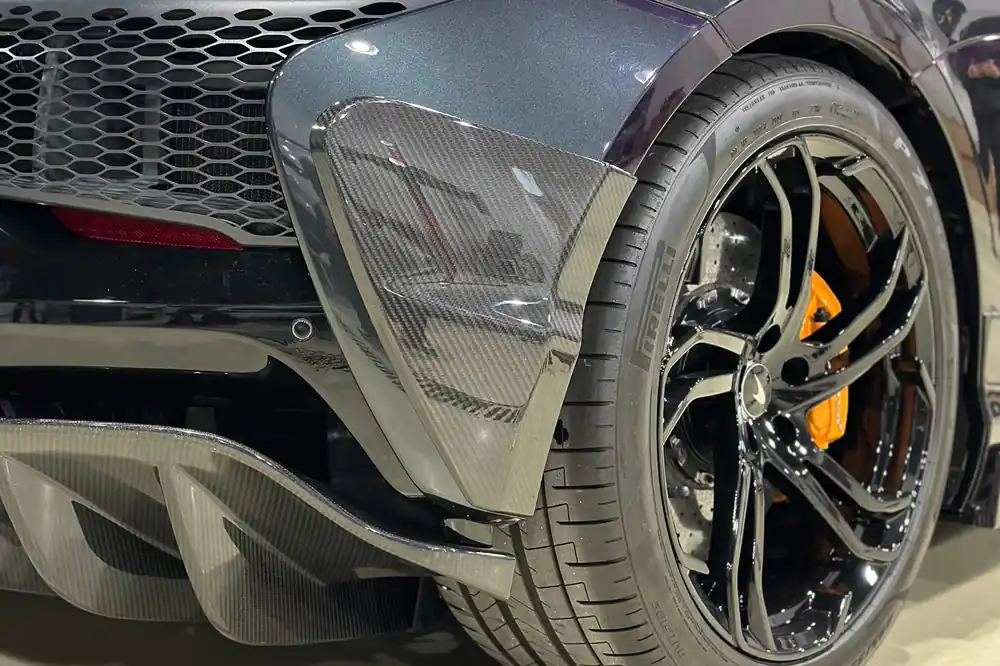 Carbonado NVT Style Autoclave Carbon Fiber Rear Bumper Side Panels | 2023-UP McLaren Artura Coupe/Spider