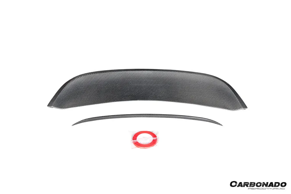 Carbonado Spyder RS Style Autoclave Carbon Fiber Spoiler | 2017-2025 Porsche 718 Boxster