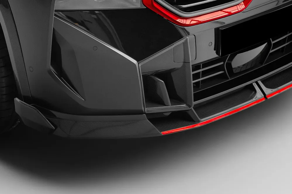 Carbonado LD Style Dry Carbon Fiber Front Bumper Air Vents | 2023-2025 BMW XM G09