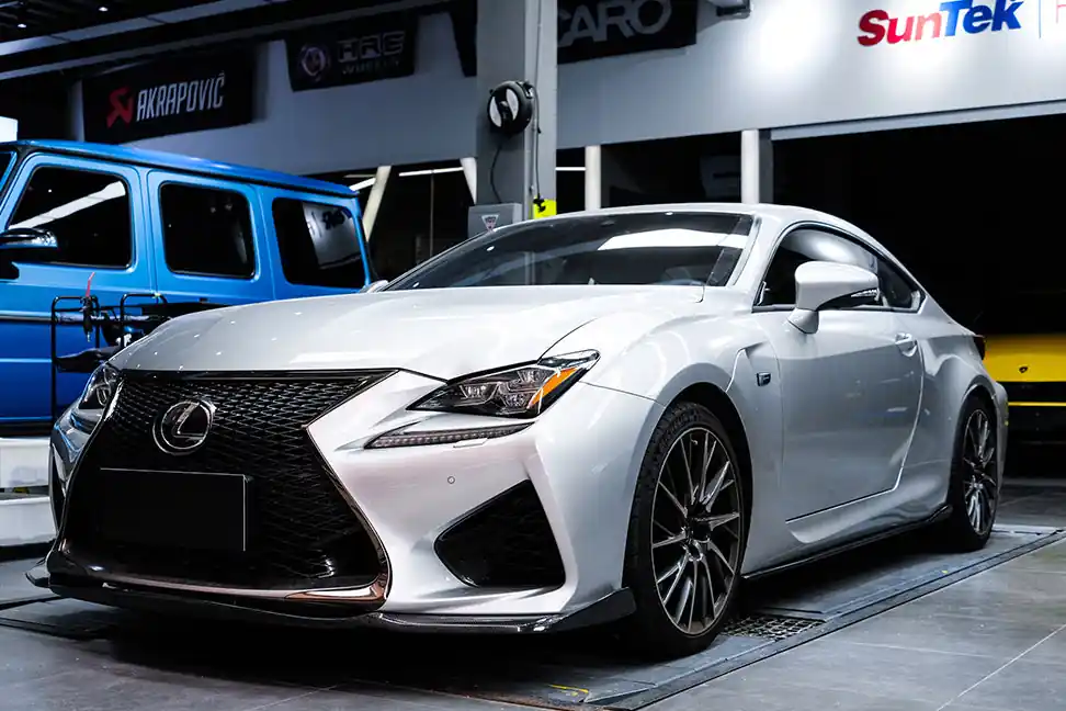 Carbonado AG Style Carbon Fiber Front Lip | 2015-2018 Lexus RC F