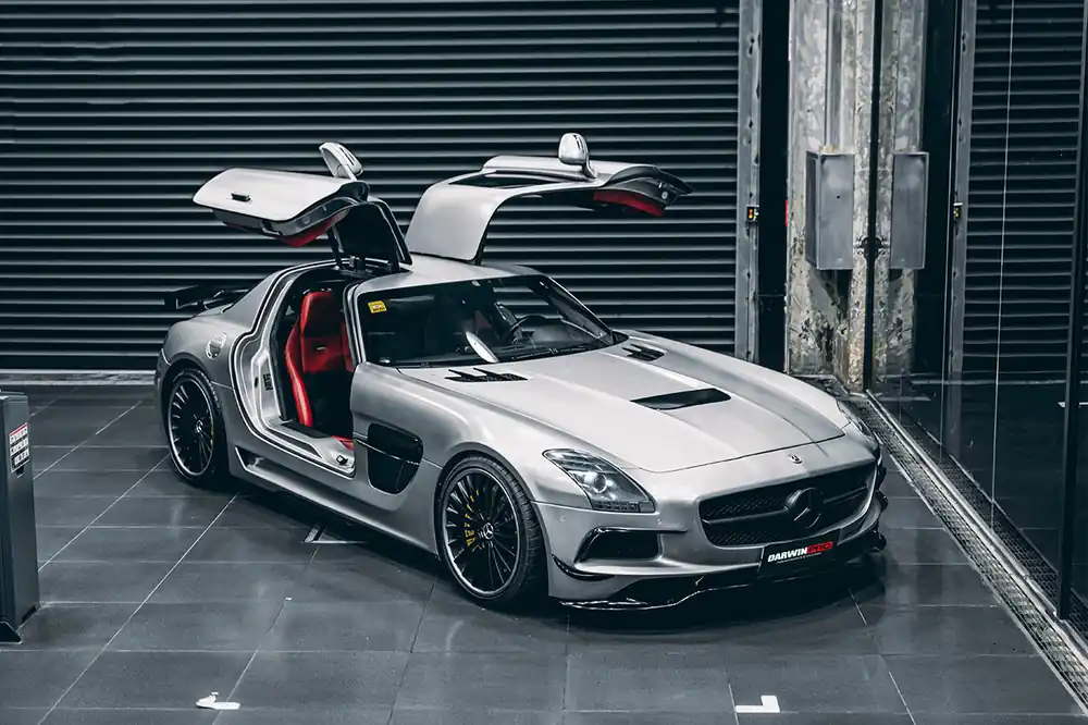 Carbonado 2010-2015 Mercedes Benz W197 SLS AMG BKSS Style Full Body Kit