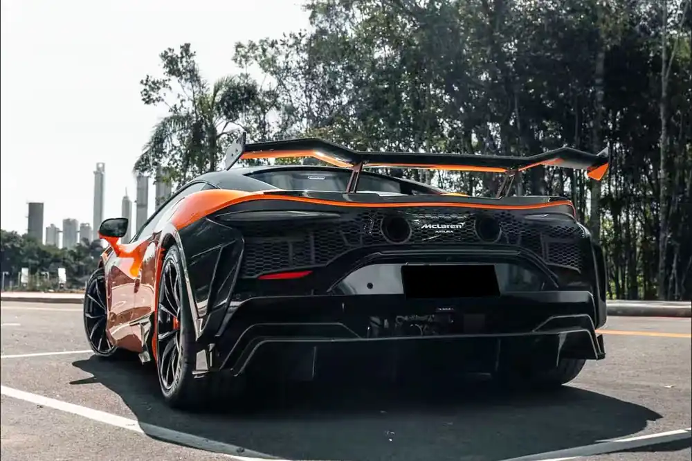 Carbonado AM Style Autoclave Carbon Fiber Rear Diffuser Lip | 2023-UP McLaren Artura Coupe/Spider