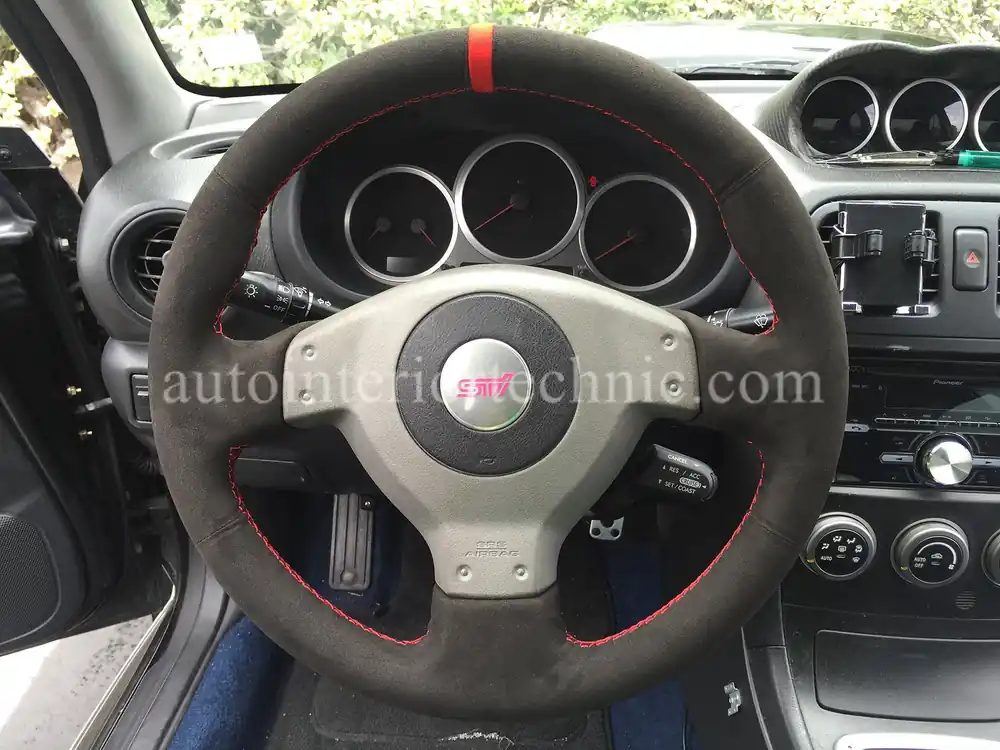 Auto Interior Technic Steering Wheel Wrap (05-07 WRX/STI)