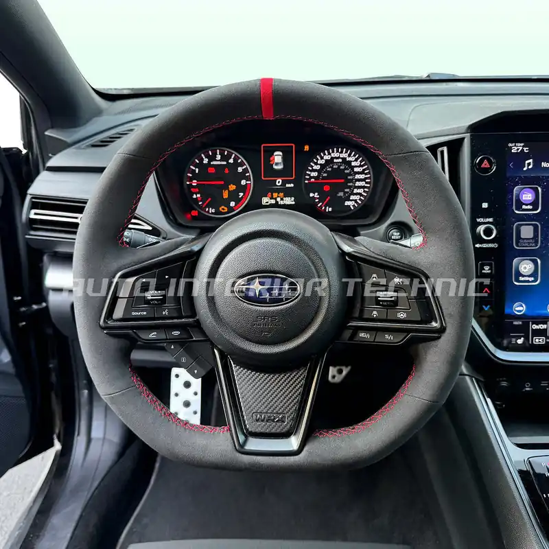Auto Interior Technic Steering Wheel Wrap (2022+ Subaru WRX)