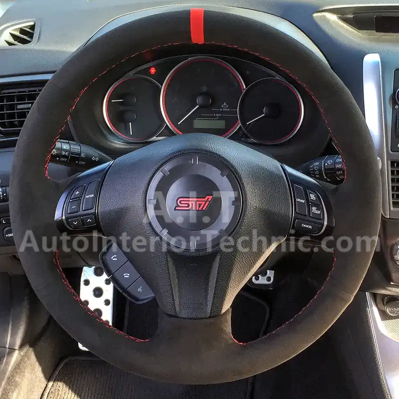 Auto Interior Technic Steering Wheel Wrap (08-14 WRX/STI)