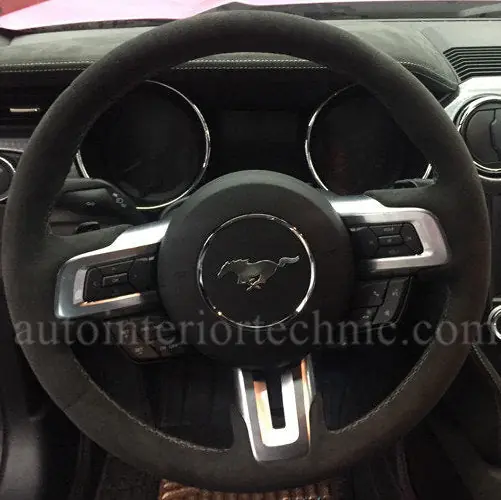 Auto Interior Technic Steering Wheel Wrap (2015-2023 Ford Mustang)