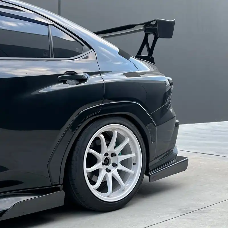 JDMuscle [22-25 WRX] Carbon Fiber V2 Rear Spats
