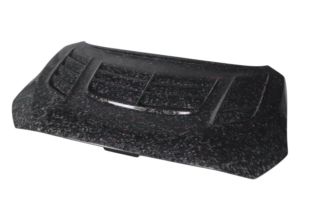 JDMuscle [15-21 WRX/STI] Carbon Fiber Hood Spec C w/ Heat Extract for FMIC Applicaitons