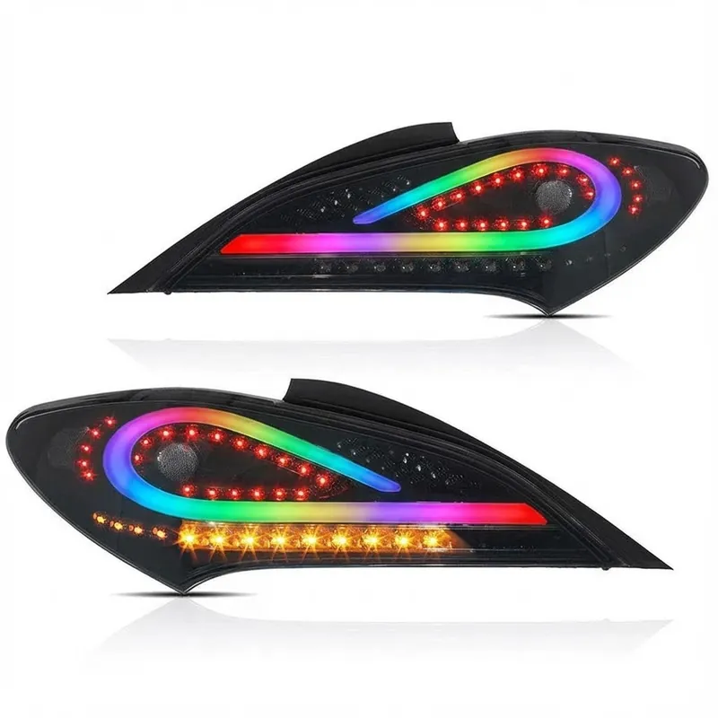 NTXGlow RGB Tail Lights | 2009-2016 Hyundai Genesis Coupe BK1