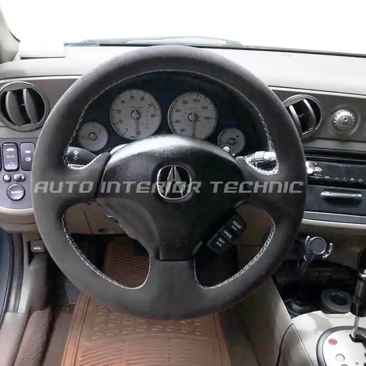 Auto Interior Technic Steering Wheel Wrap (2001-2006 Acura RSX)