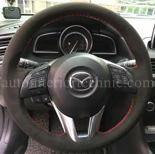 Auto Interior Technic Steering Wheel Wrap (2013-2016 Mazda 6)
