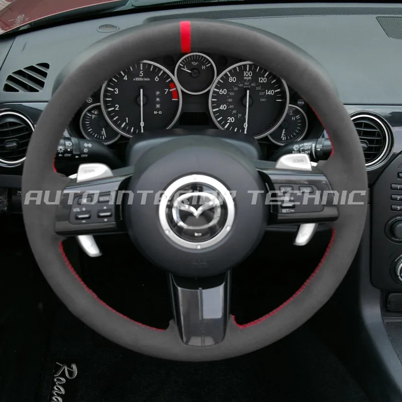 Auto Interior Technic Steering Wheel Wrap (2006-2015 NC Miata)