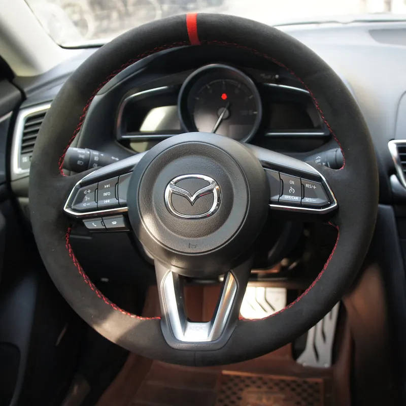 Auto Interior Technic Steering Wheel Wrap (2017 Mazda 3)