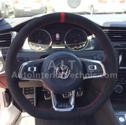 Auto Interior Technic Steering Wheel Wrap (Volkswagen Golf MK7)