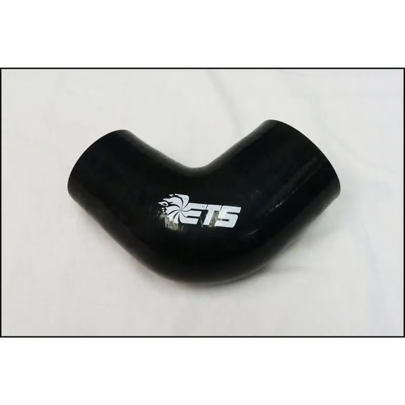 ETS 2.0" - 2.5" 90 Degree Black Silicone Coupler