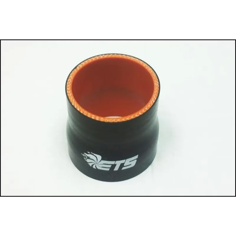 ETS 2.5" - 2.75" Straight Reducer Black Silicone Coupler