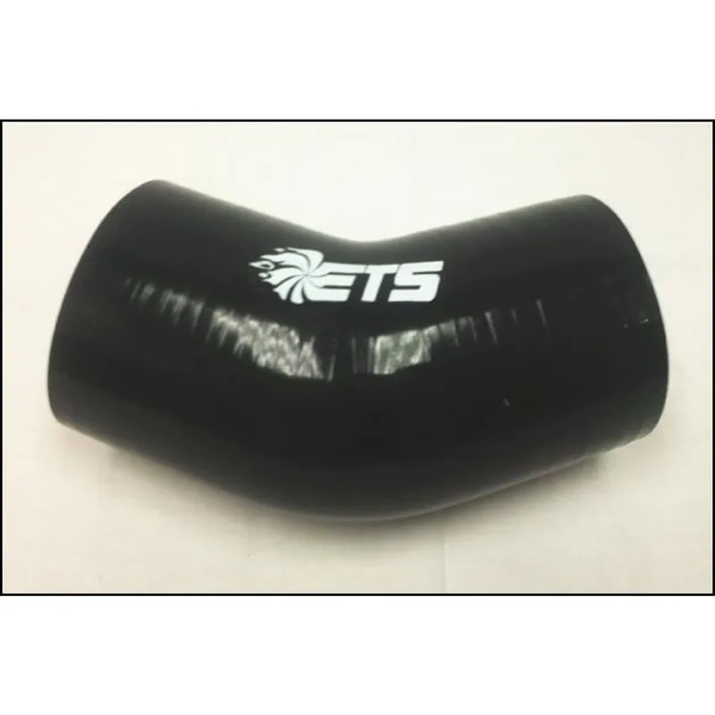 ETS 3.0" 45 Degree Black Silicone Coupler