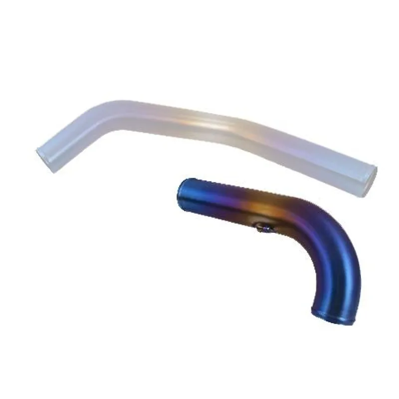 ETS Titanium Upper Front 90 Degree Pipe (08-16 Mitsubishi Evo X)
