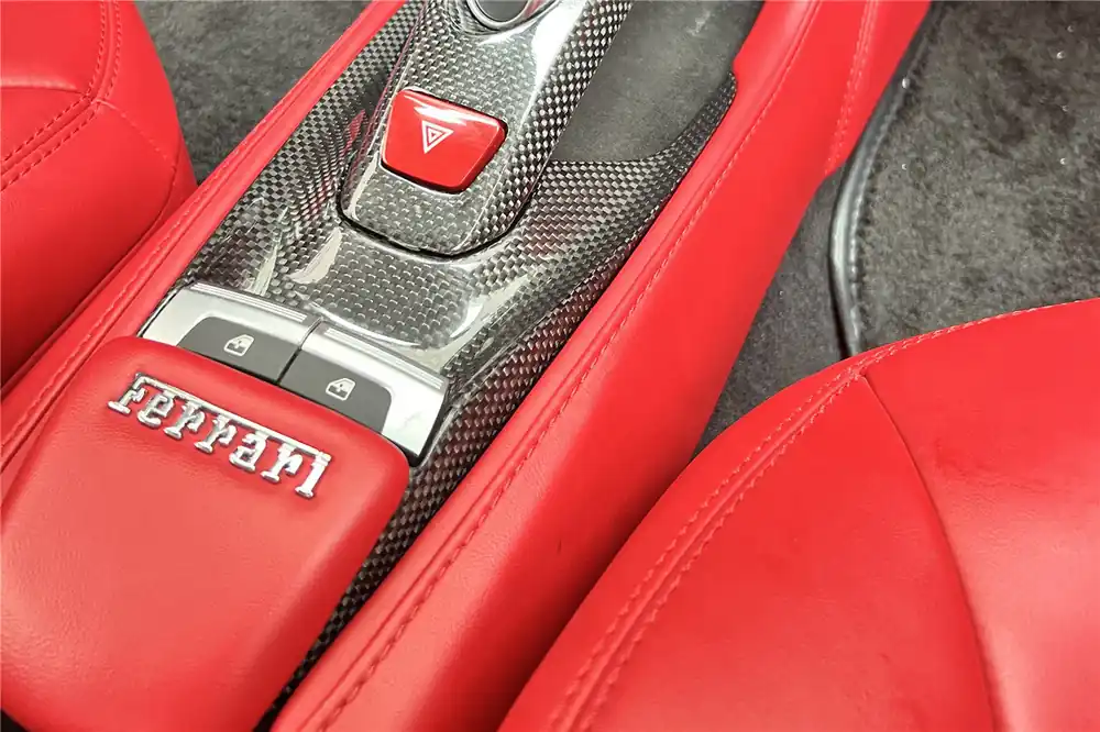 DarwinPRO 2015-2020 Ferrari 488 GTB & Spider Dry Carbon Fiber Bridge Support & Windows Switches Panel