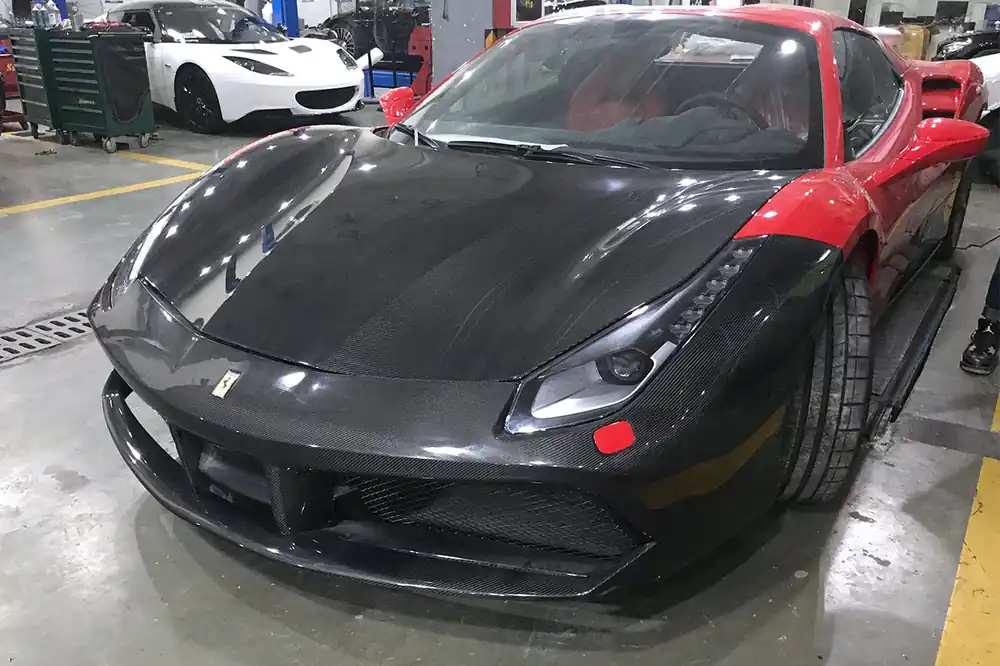 DarwinPRO Front Bumper | 2015-2020 Ferrari 488 GTB/Spider