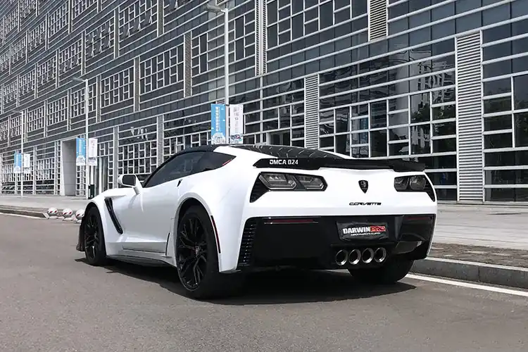 DarwinPRO 2013-2019 Corvette C7 Z51 Grandsport Z06 Style Rear Full Body Kit