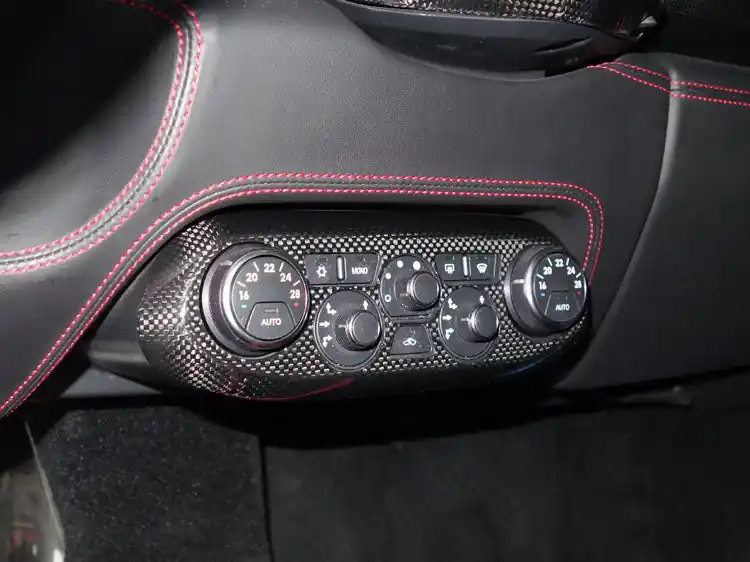 DarwinPRO 2010-2015 Ferrari 458 Coupe Spider Speciale Dry Carbon Fiber AC Control Panel Cover