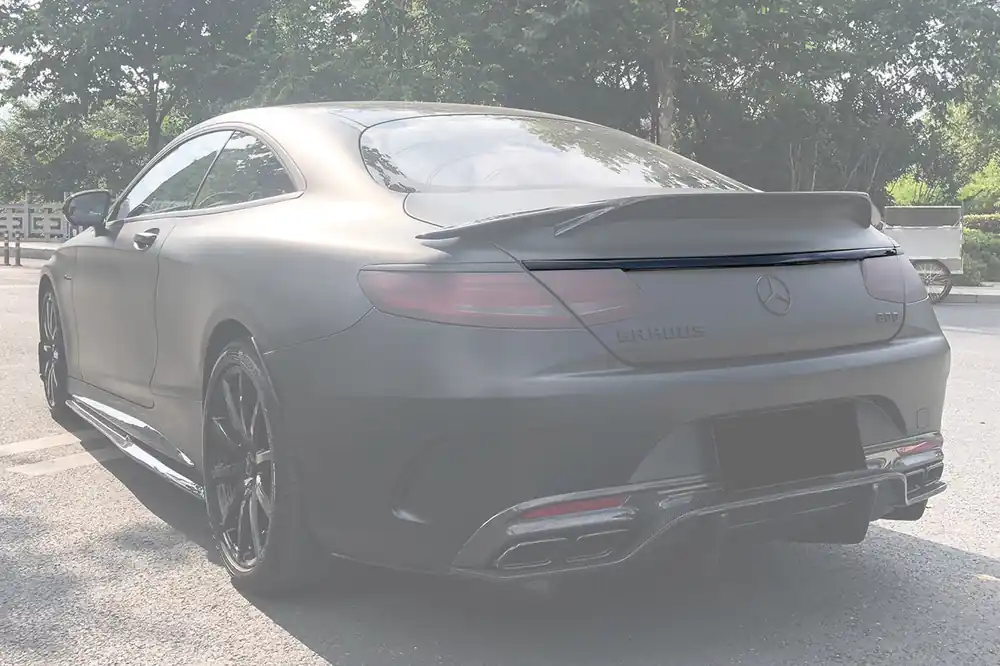 DarwinPRO 2014-2021 Mercedes Benz C217 S63 S65 AMG Coupe Carbon Fiber Trunk Trim